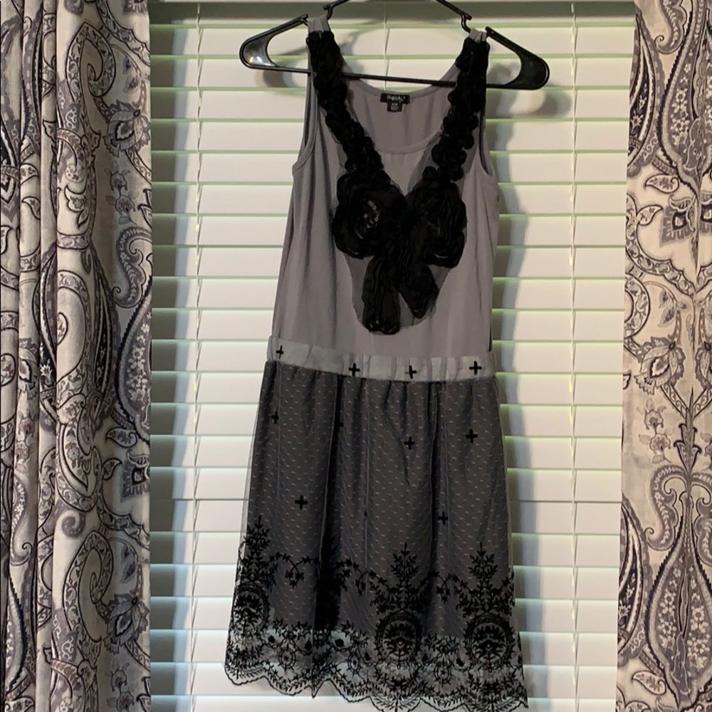 Ridiculously fun dress with detailed top